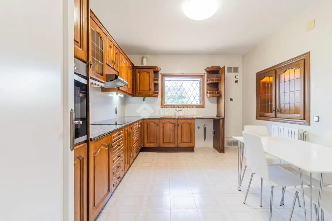 Cuina de Casa o xalet de lloguer en Sant Cugat del Vallès amb Aire condicionat, Calefacció i Terrassa