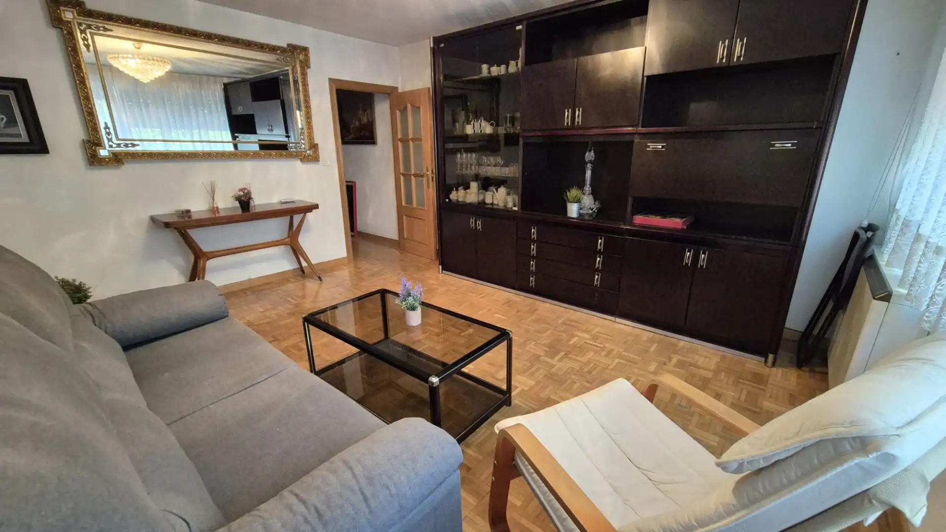 Sala de estar de Piso en venta en Madrid con Aire acondicionado, Calefacción y Amueblado