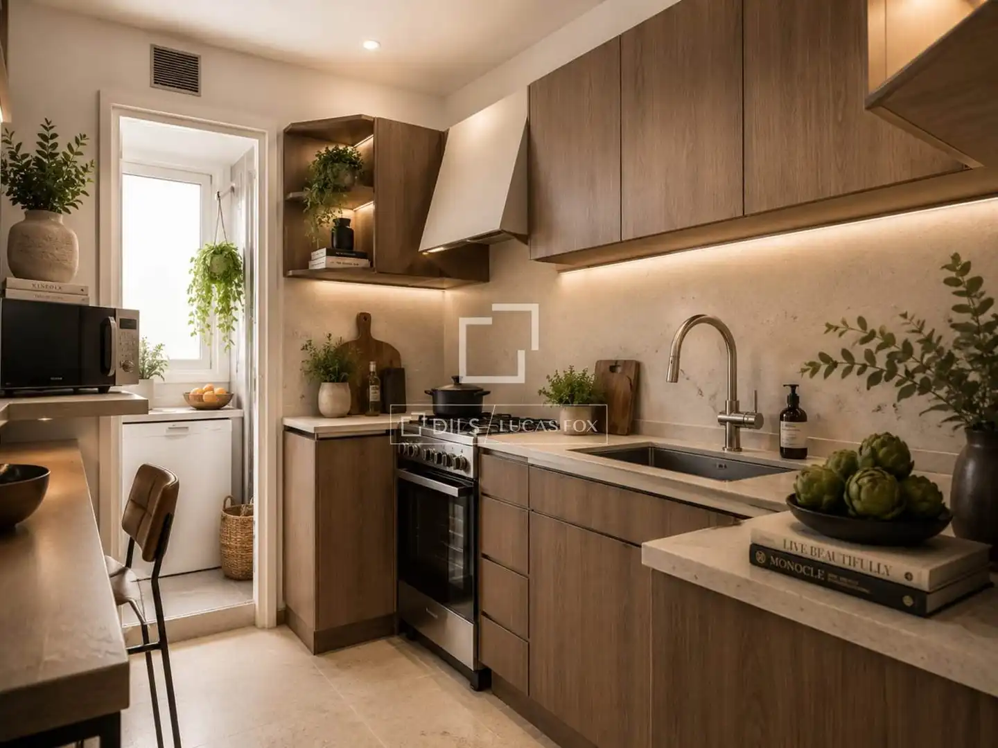 Cocina de Piso en venta en Barcelona con Aire acondicionado, Calefacción y Balcón