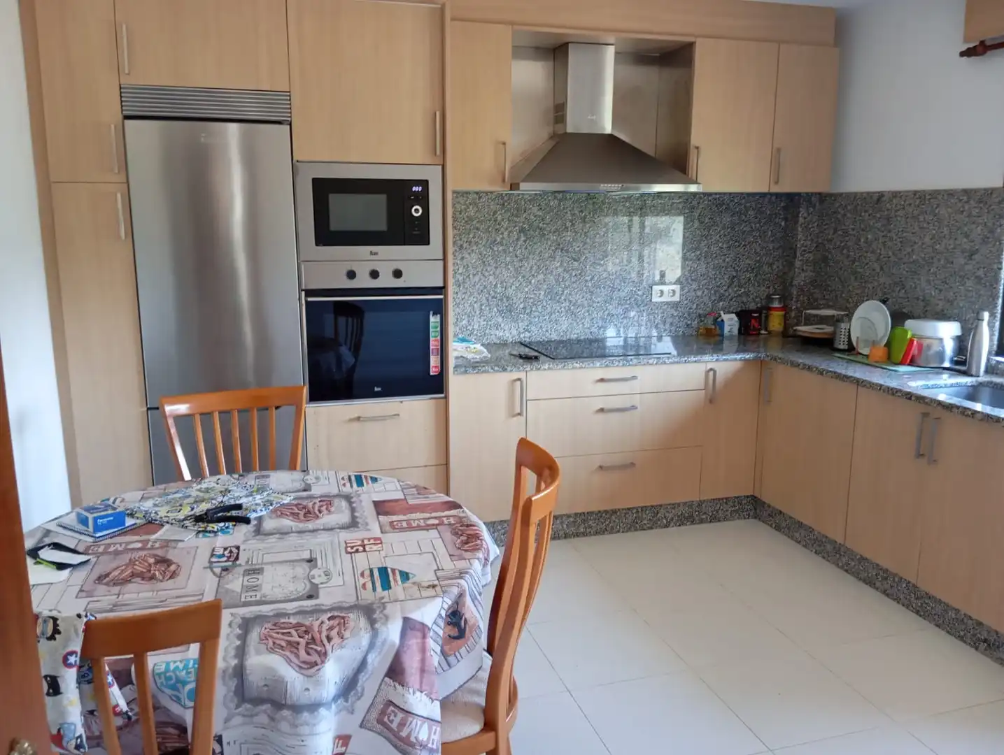 Cuina de Casa o xalet en venda en Coristanco amb Moblat
