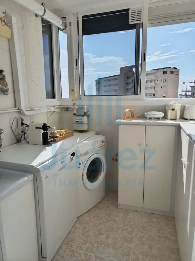 Küche von Wohnung zur Miete in Alicante / Alacant mit Klimaanlage, Terrasse und Möbliert
