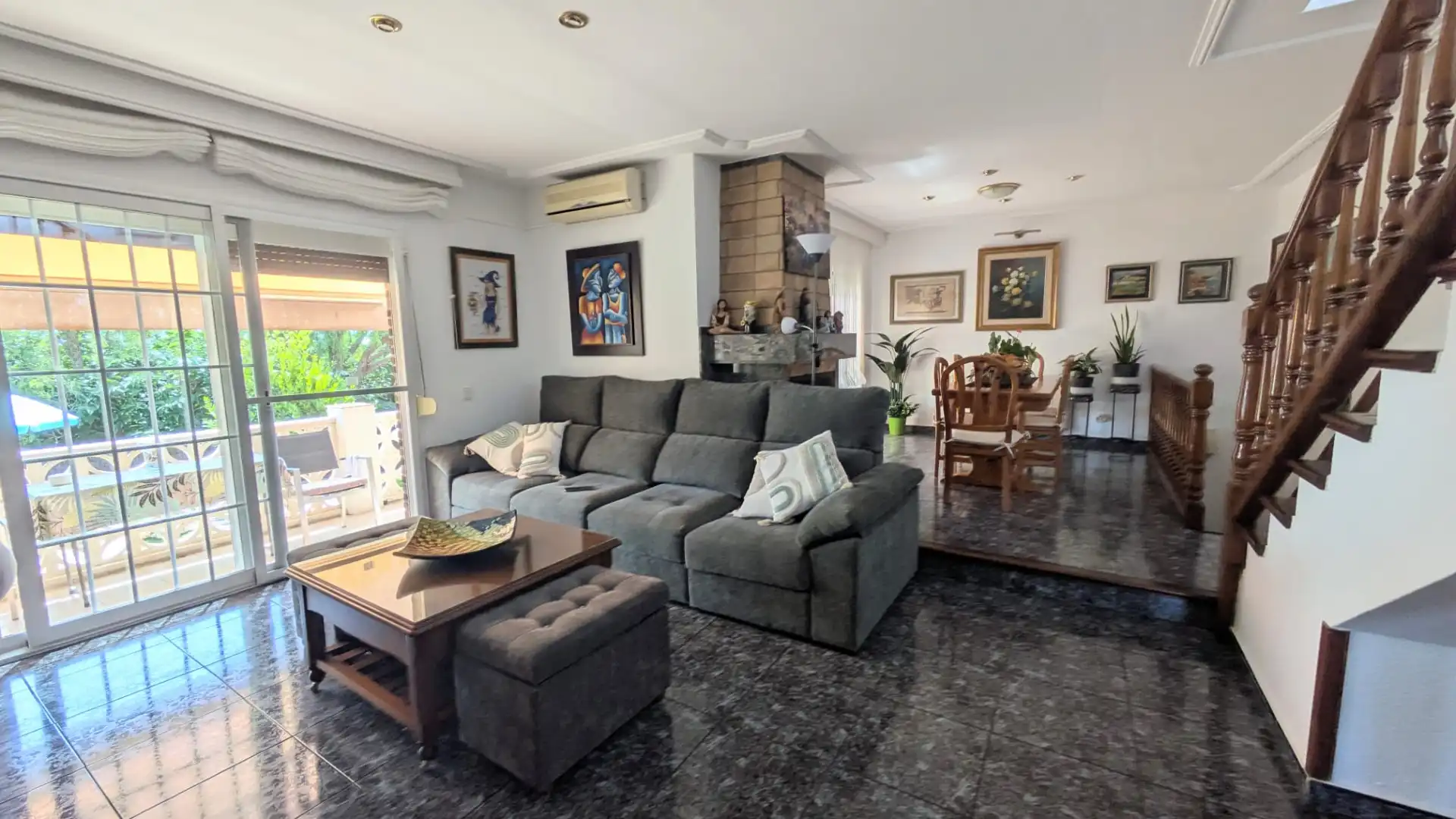 Living room of Detached homes for sale in Altafulla  with Air Conditioner, Heating and Private garden