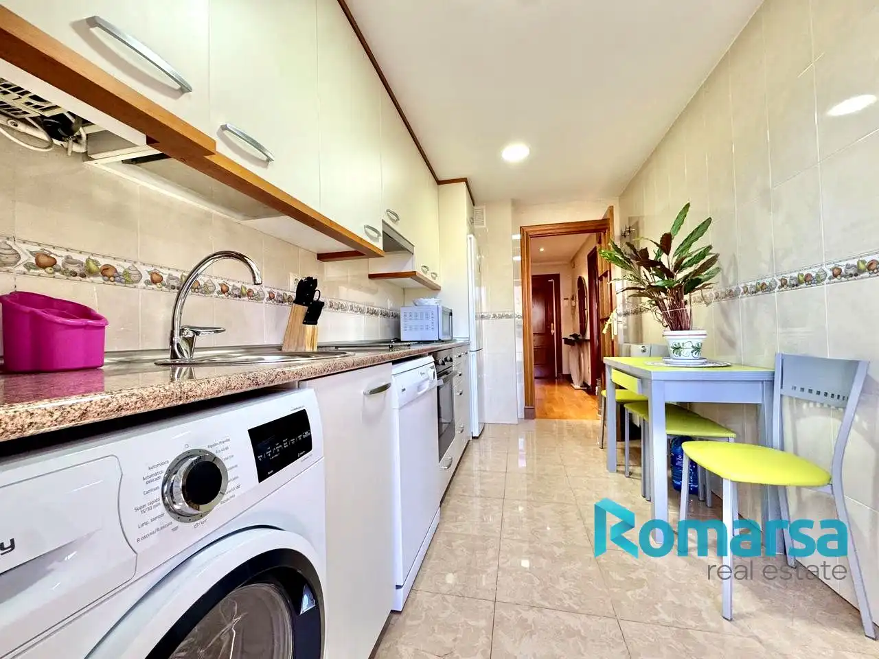 Kitchen of Flat for sale in Ávila  with Heating, Terrace and Furnished