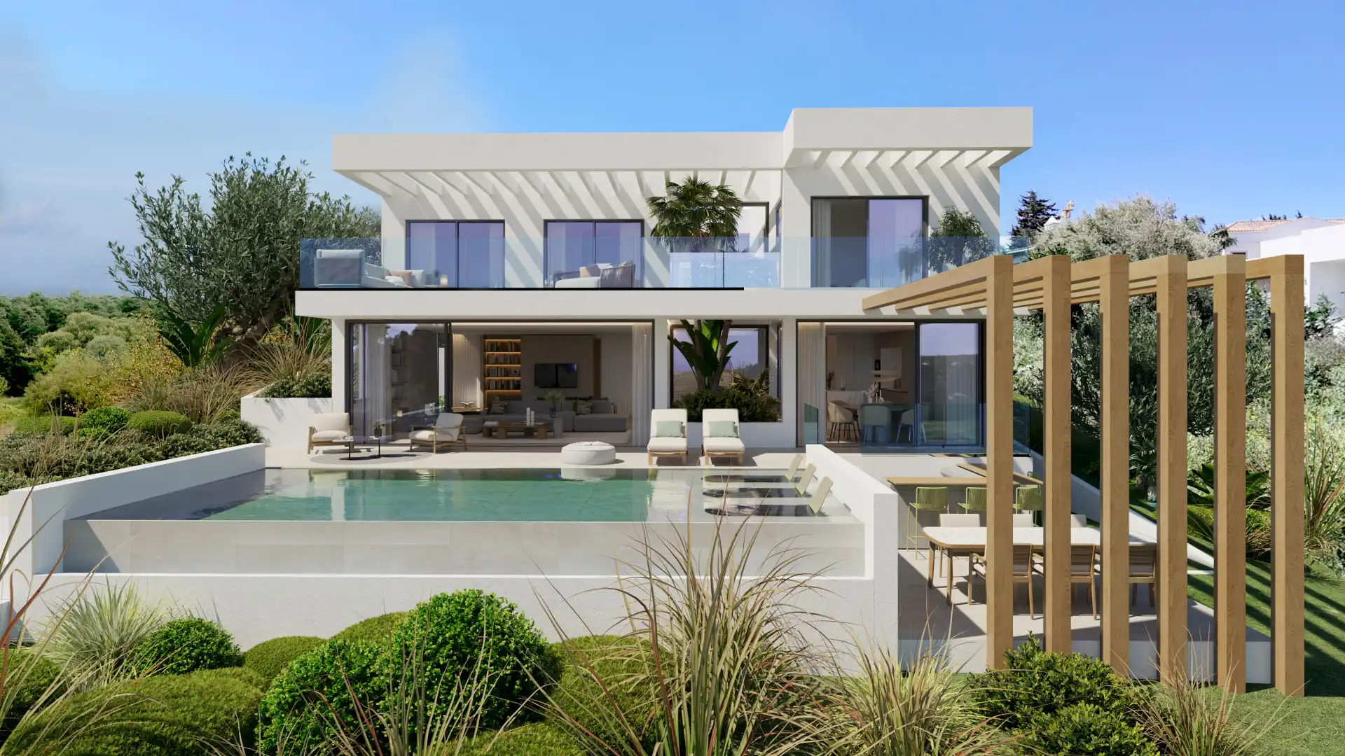 Casa amb piscina en venda a Estepona Pueblo