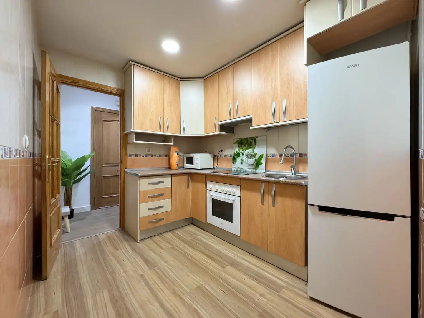 Kitchen of Flat for rent in Puertollano  with Air Conditioner, Heating and Furnished