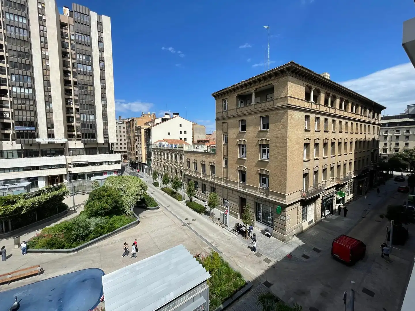 Exterior view of Duplexes for rent in Zaragoza  with Air Conditioner, Heating and Parquet flooring