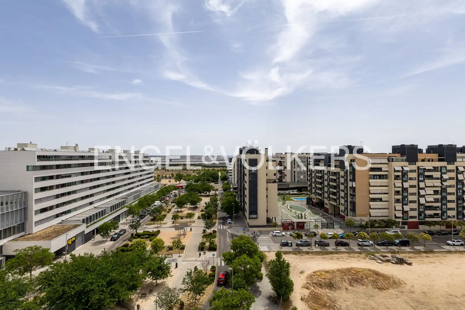 Terrace of Attic for rent in Madrid  with Air Conditioner, Heating and Private garden