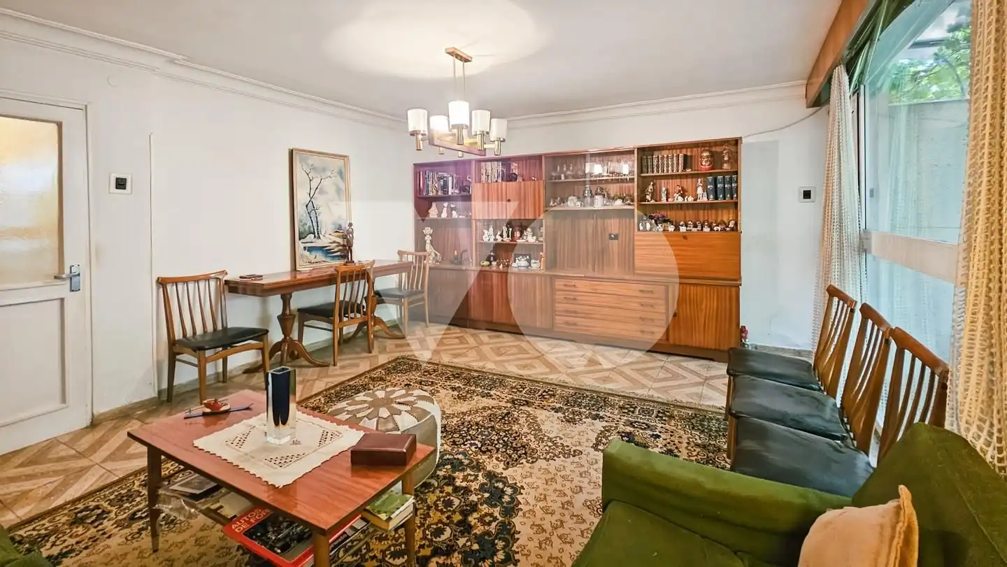 Sala de estar de Casa adosada en venta en Madrid con Aire acondicionado, Jardín privado y Terraza