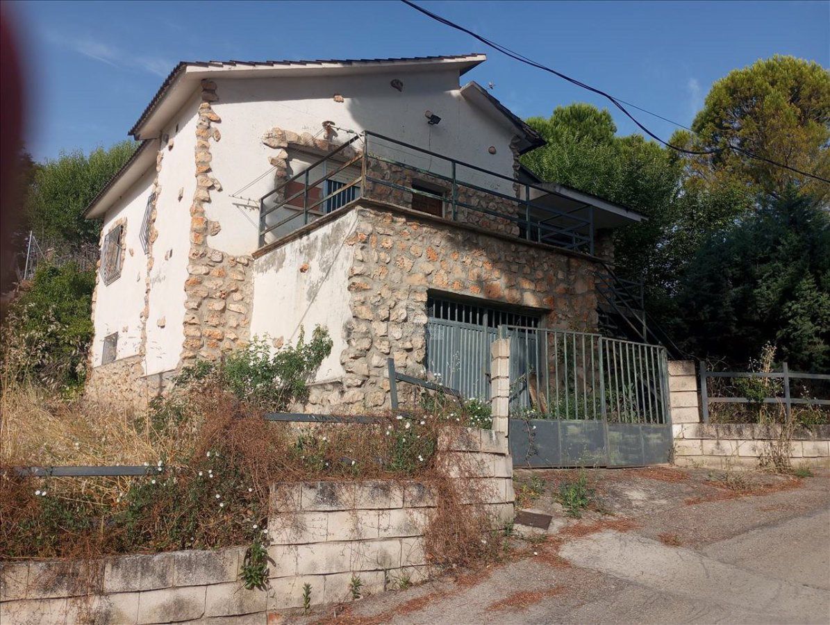 Exterior view of House or chalet for sale in Carabaña  with Private garden and Terrace