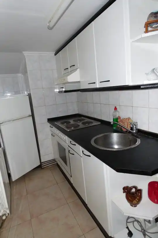 Kitchen of Houses for sale in Junta de Traslaloma  with Heating, Private garden and Storage room