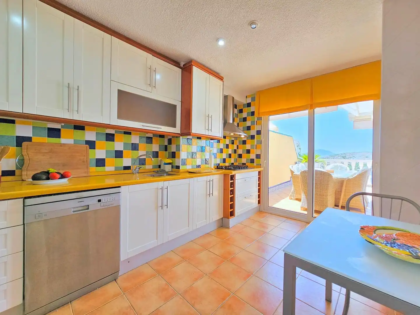 Kitchen of Detached homes for rent in La Manga del Mar Menor  with Air Conditioner, Heating and Terrace