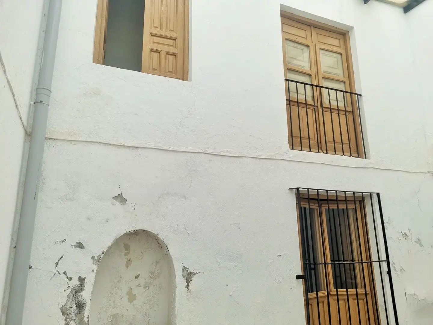 Vista exterior de Casa o xalet en venda en Huerta de Valdecarábanos amb Balcó