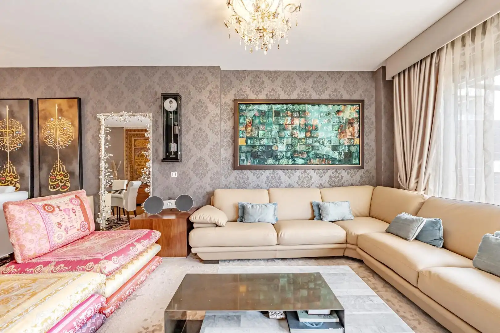 Living room of Ground floor for rent in Madrid  with Air Conditioner, Heating and Terrace