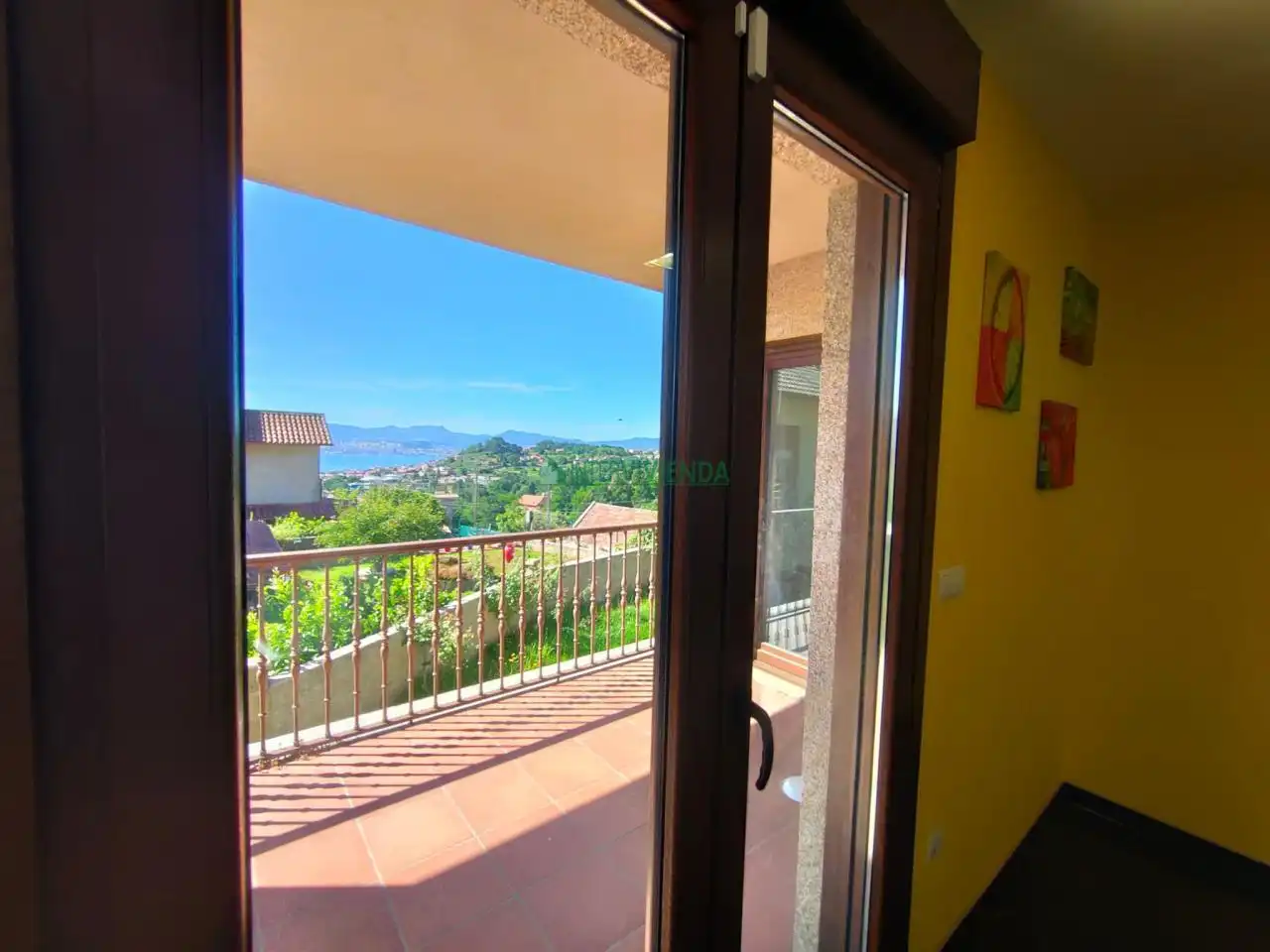 Vista exterior de Casa o chalet en venta en Moaña con Calefacción, Jardín privado y Terraza
