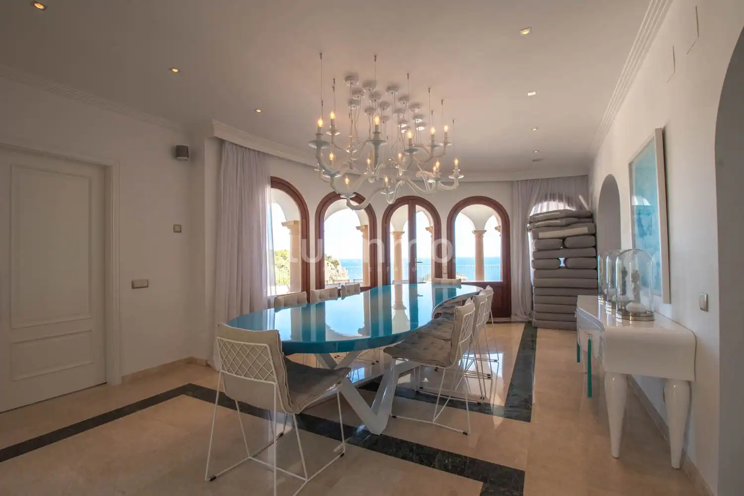 Menjador de Casa o xalet en venda en Jávea / Xàbia amb Aire condicionat, Jardí privat i Terrassa