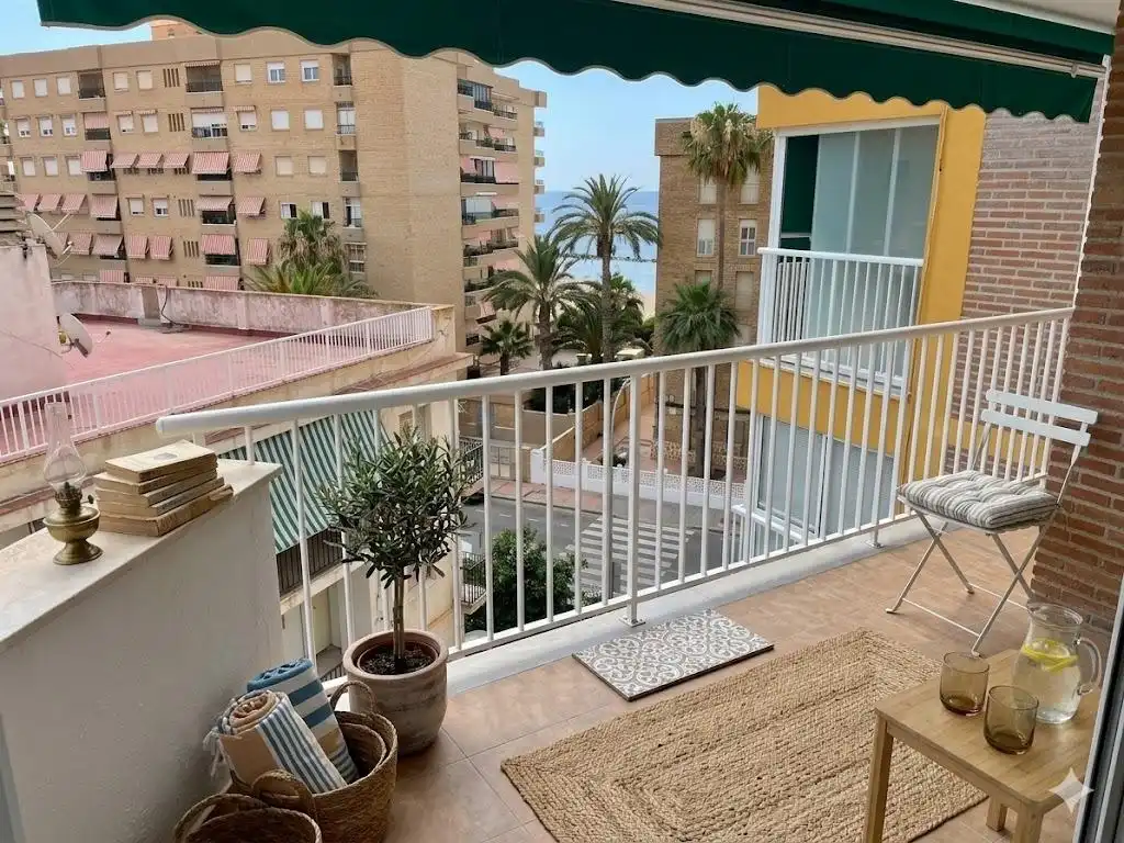 Balcony of Flat for sale in Águilas  with Terrace, Furnished and Balcony