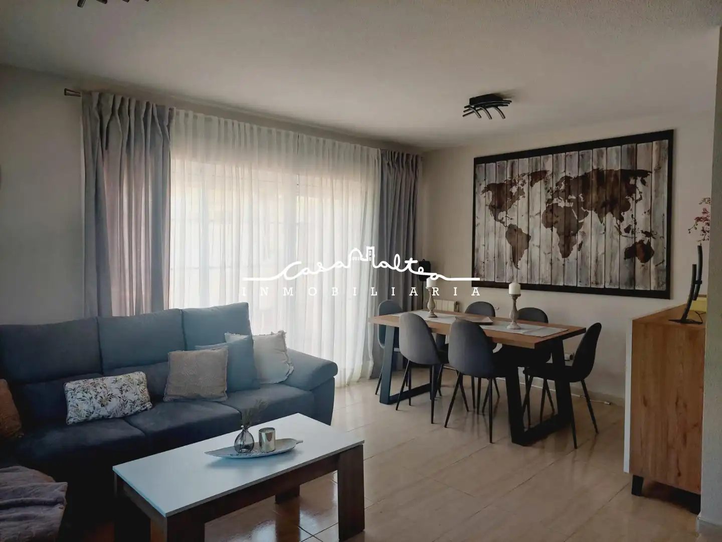 Sala de estar de Casa o chalet en venta en La Nucia con Aire acondicionado, Terraza y Trastero