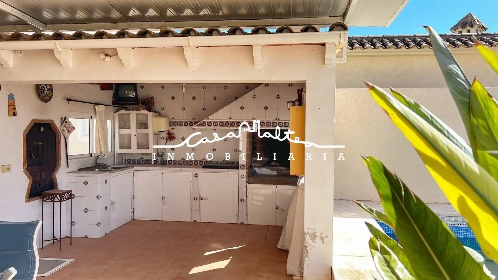 Cocina de Casa o chalet de alquiler en La Nucia con Aire acondicionado, Calefacción y Jardín privado
