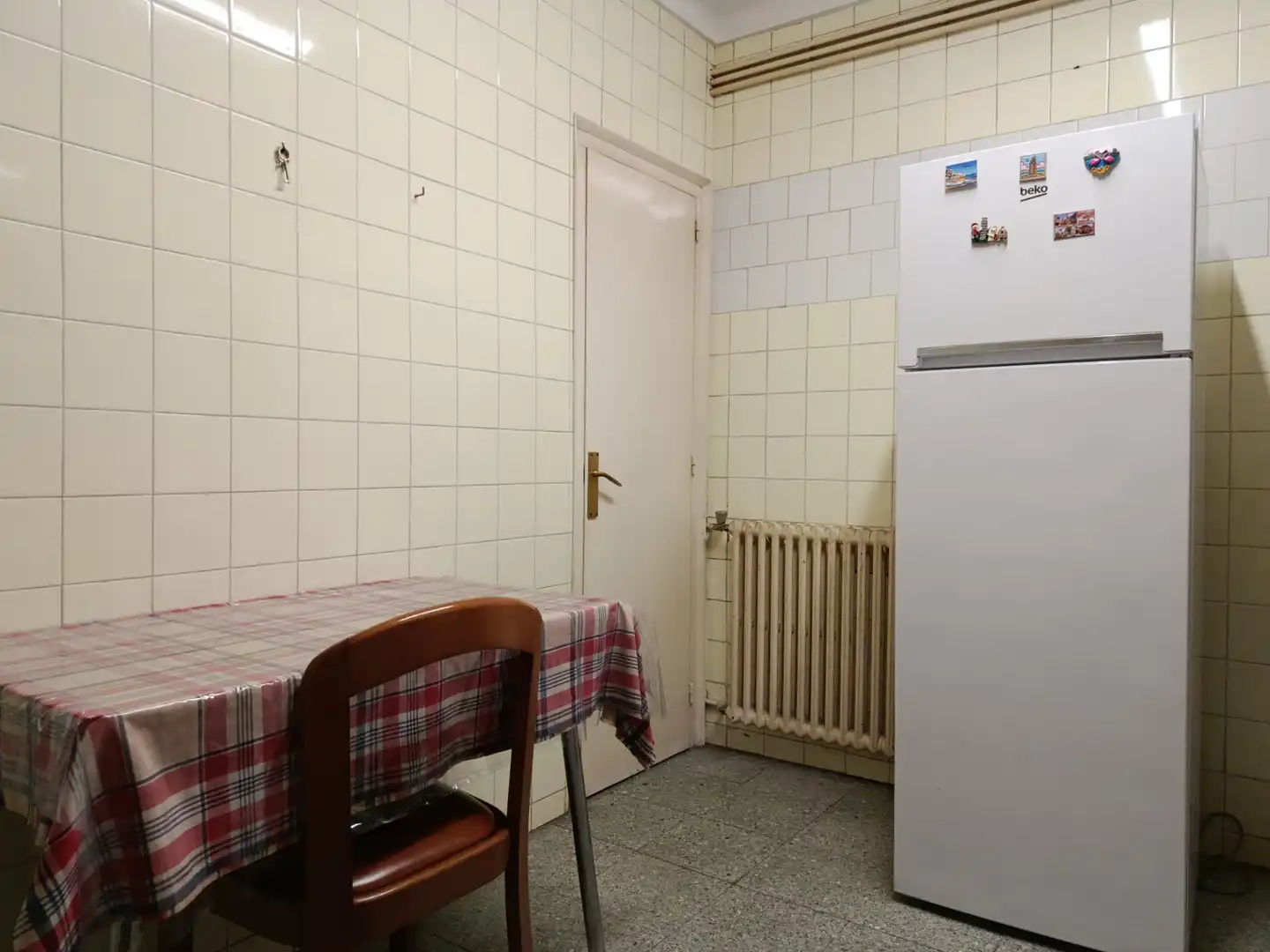 Küche von Wohnung zum Verkauf in Girona mit Heizung, Terrasse und Balkon