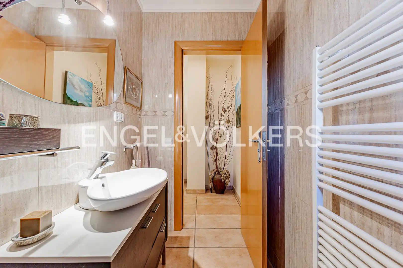 Bathroom of Houses for sale in Sant Cugat del Vallès  with Heating, Private garden and Storage room