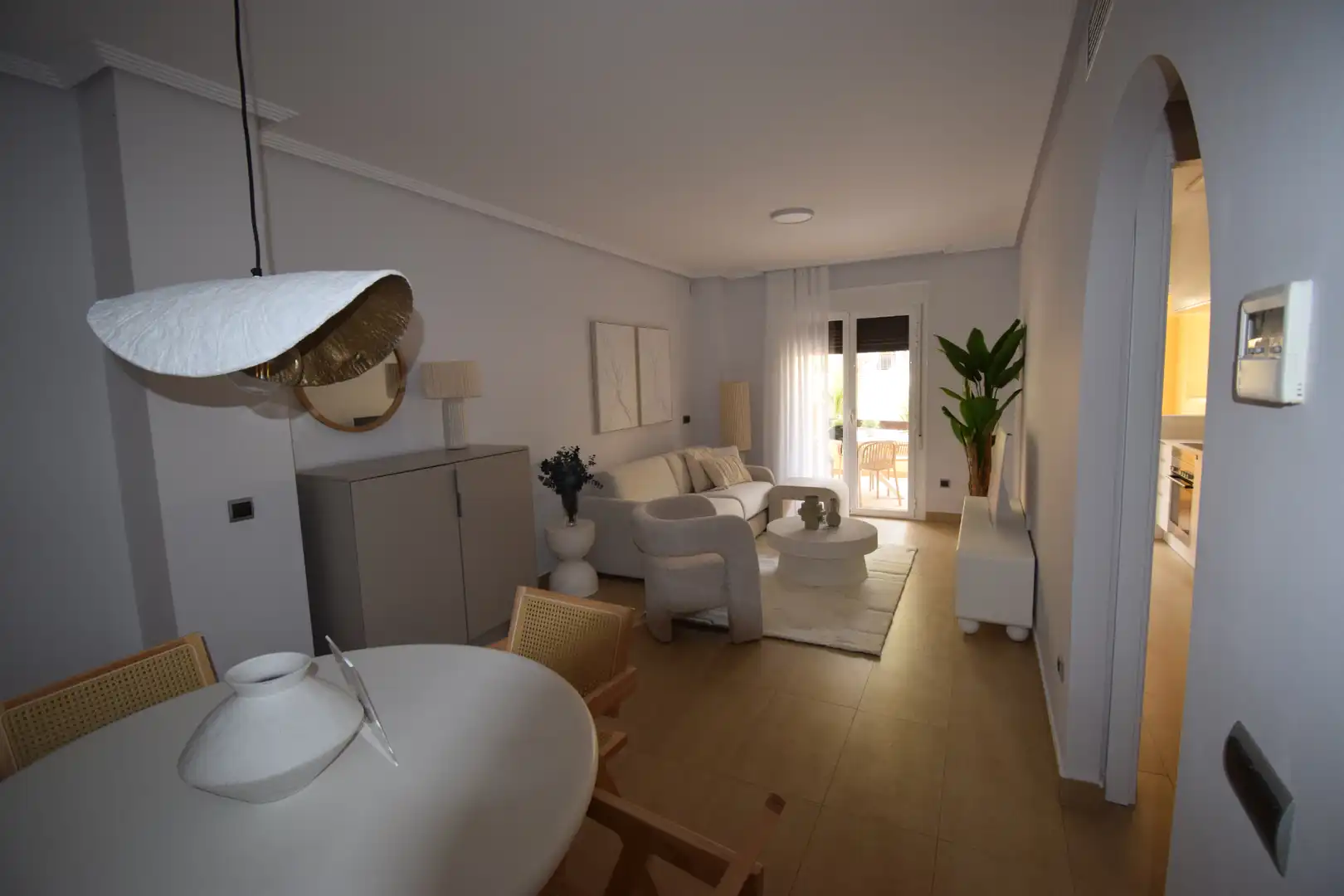 Sala de estar de Apartamento en venta en Los Alcázares con Aire acondicionado, Calefacción y Terraza
