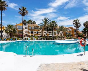 Exterior view of Planta baja for sale in Roquetas de Mar  with Terrace, Storage room and Community pool