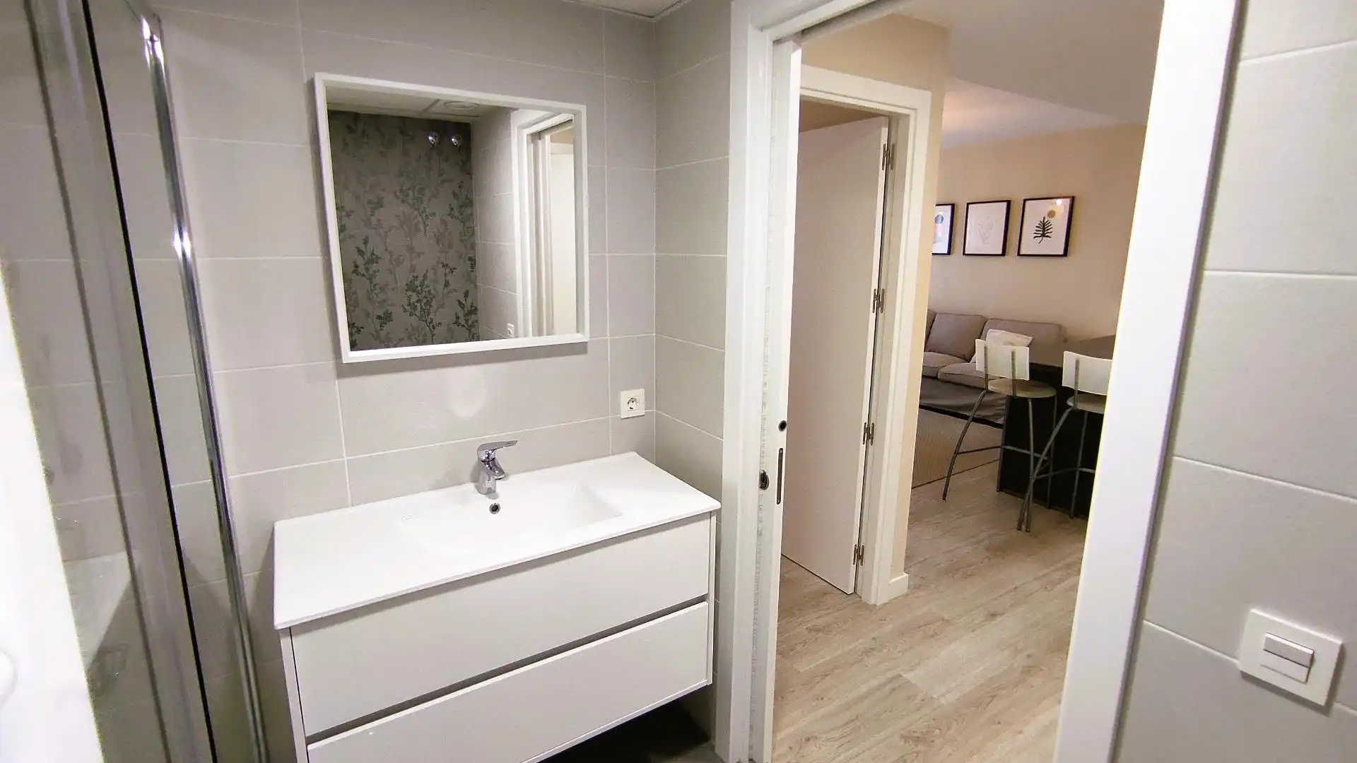 Bathroom of Apartments for rent in Badajoz  with Air Conditioner, Heating and Furnished