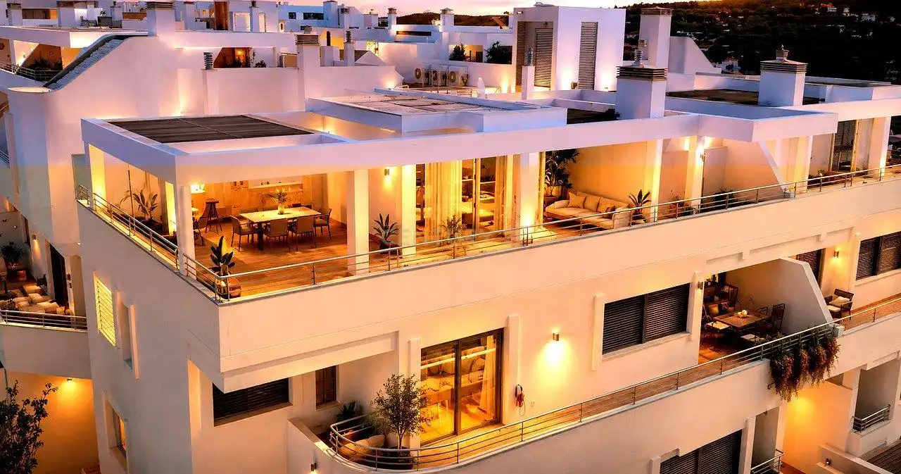 Dúplex amb terrassa en venda a La Cala Mijas