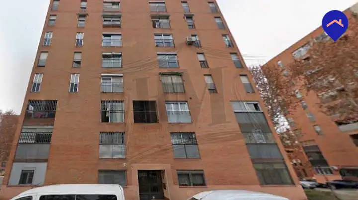 Exterior view of Flat for sale in  Madrid Capital  with Air Conditioner, Terrace and Alarm