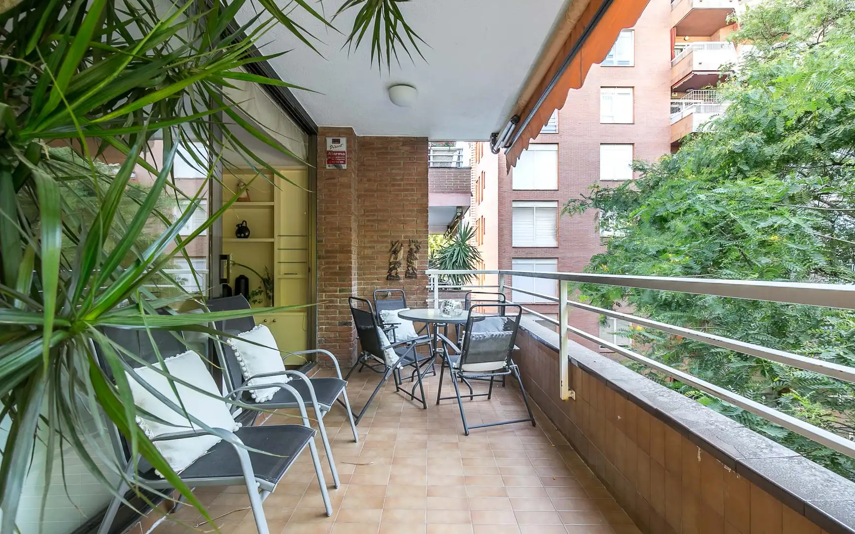 Terrace of Flat for rent in Barcelona  with Air Conditioner, Heating and Terrace