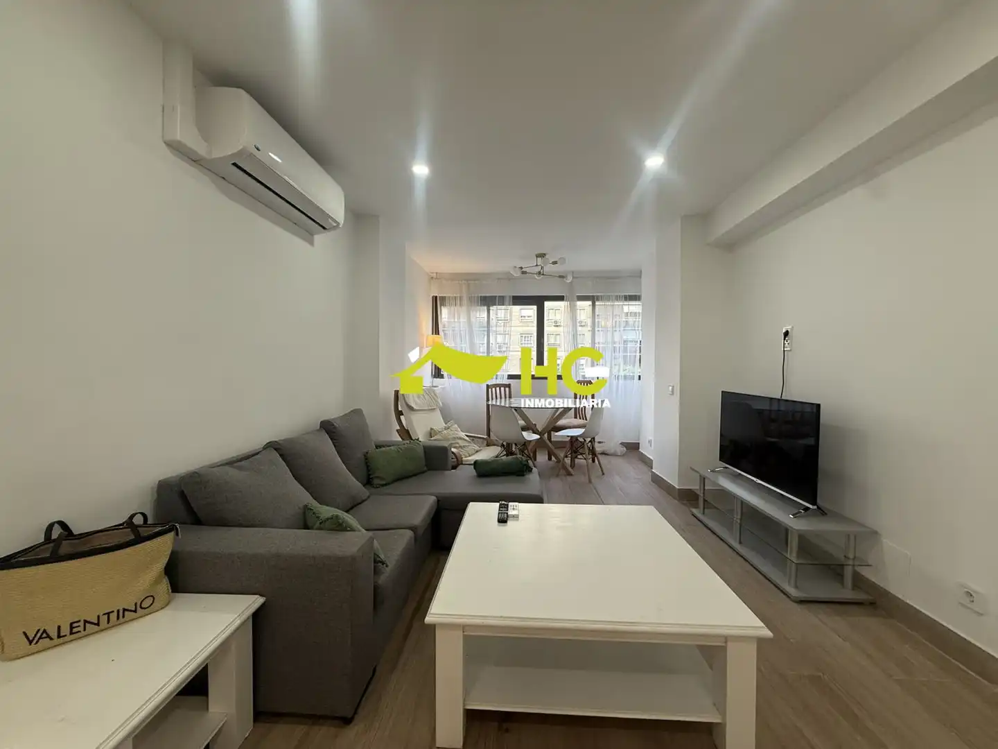 Sala de estar de Piso de alquiler en Alcorcón con Aire acondicionado, Calefacción y Amueblado
