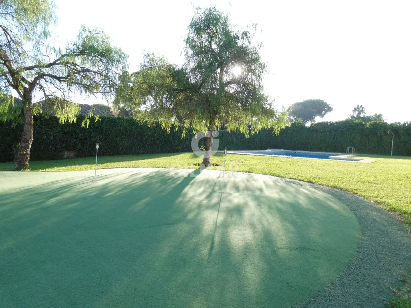 Jardí de Casa o xalet de lloguer en El Puerto de Santa María amb Calefacció, Jardí privat i Piscina