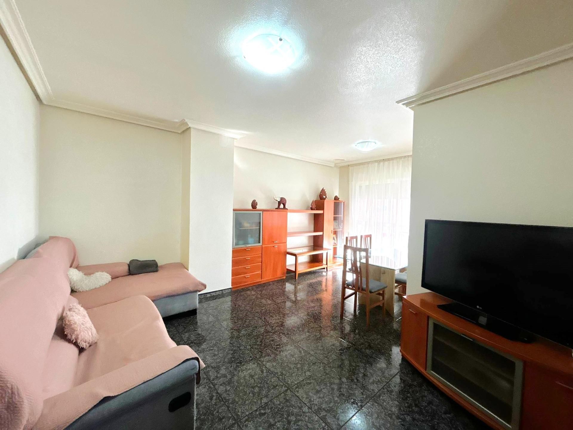 Living room of Flat for sale in Molina de Segura  with Air Conditioner, Terrace and Furnished