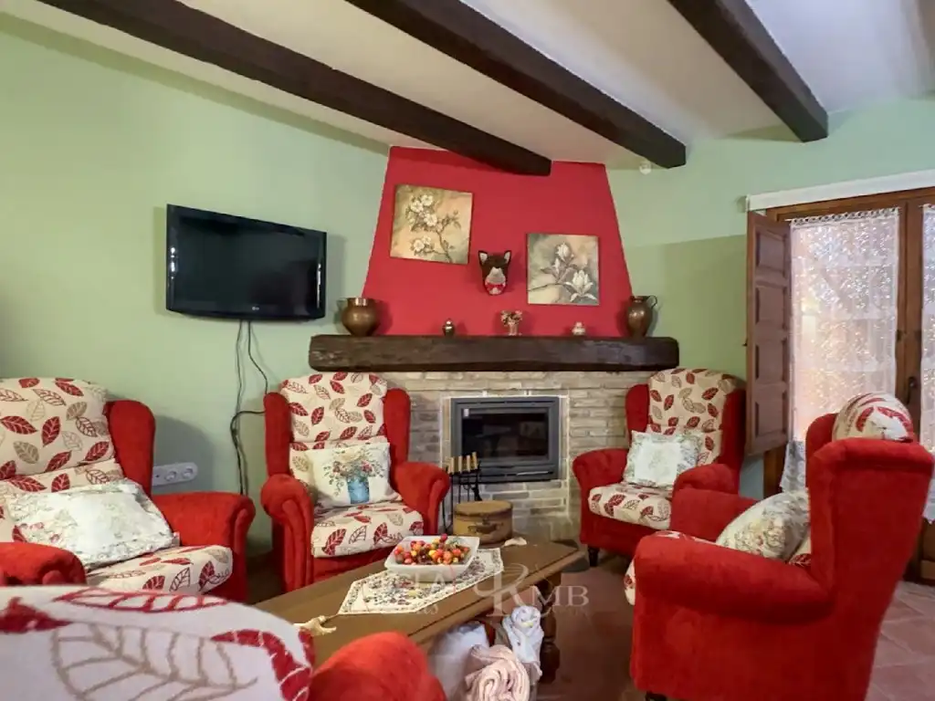 Living room of Houses for sale in Vélez-Blanco  with Air Conditioner, Terrace and Swimming Pool