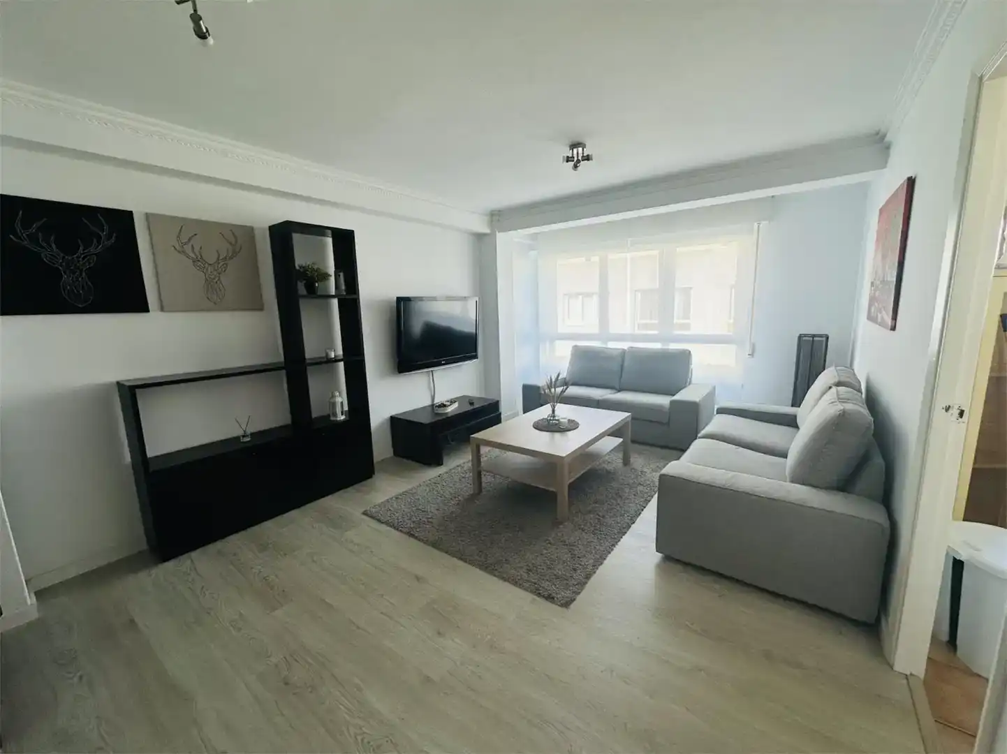 Living room of Duplexes for rent in Oleiros