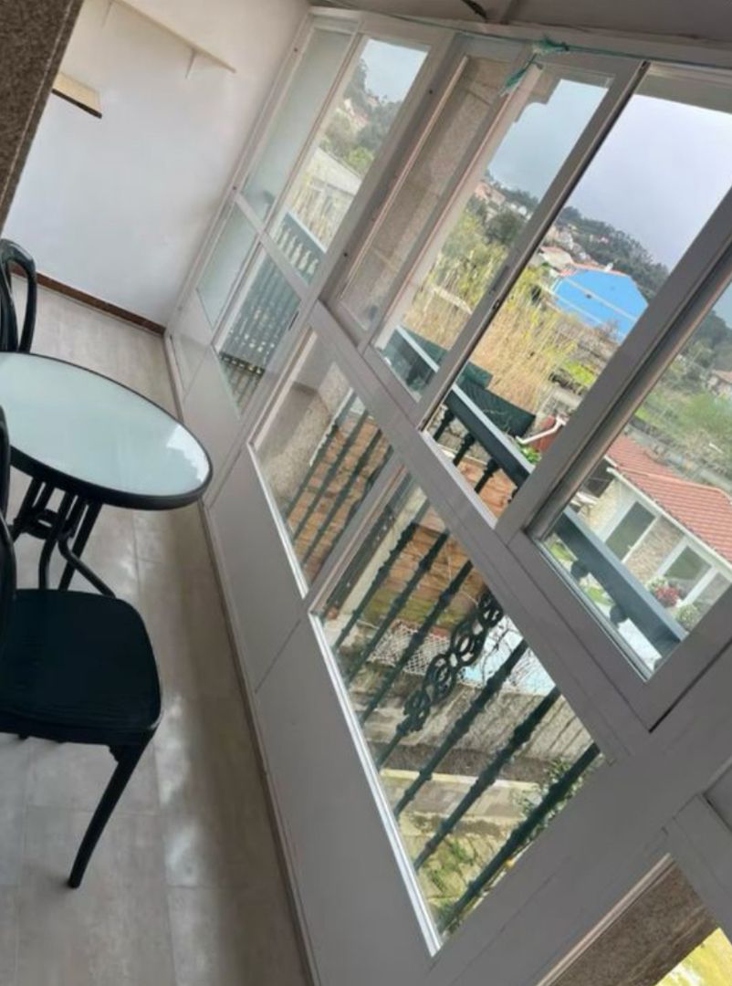Balcony of Flat to rent in O Grove    with Terrace and Furnished