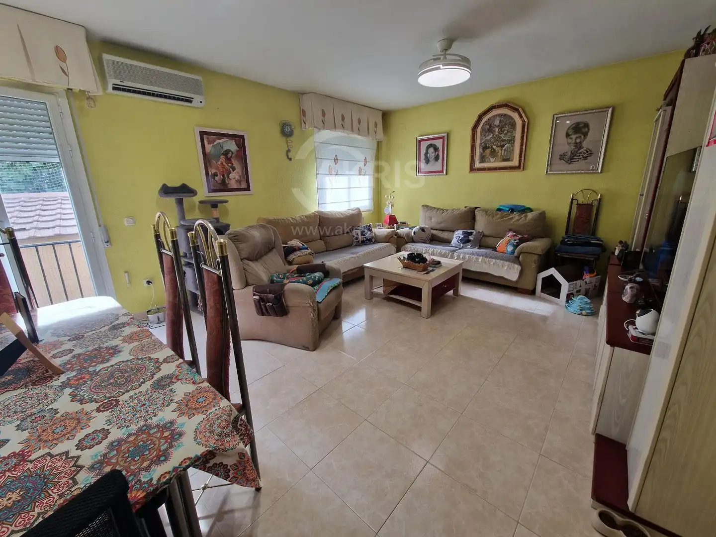 Sala de estar de Casa adosada en venta en Mocejón con Aire acondicionado, Calefacción y Trastero