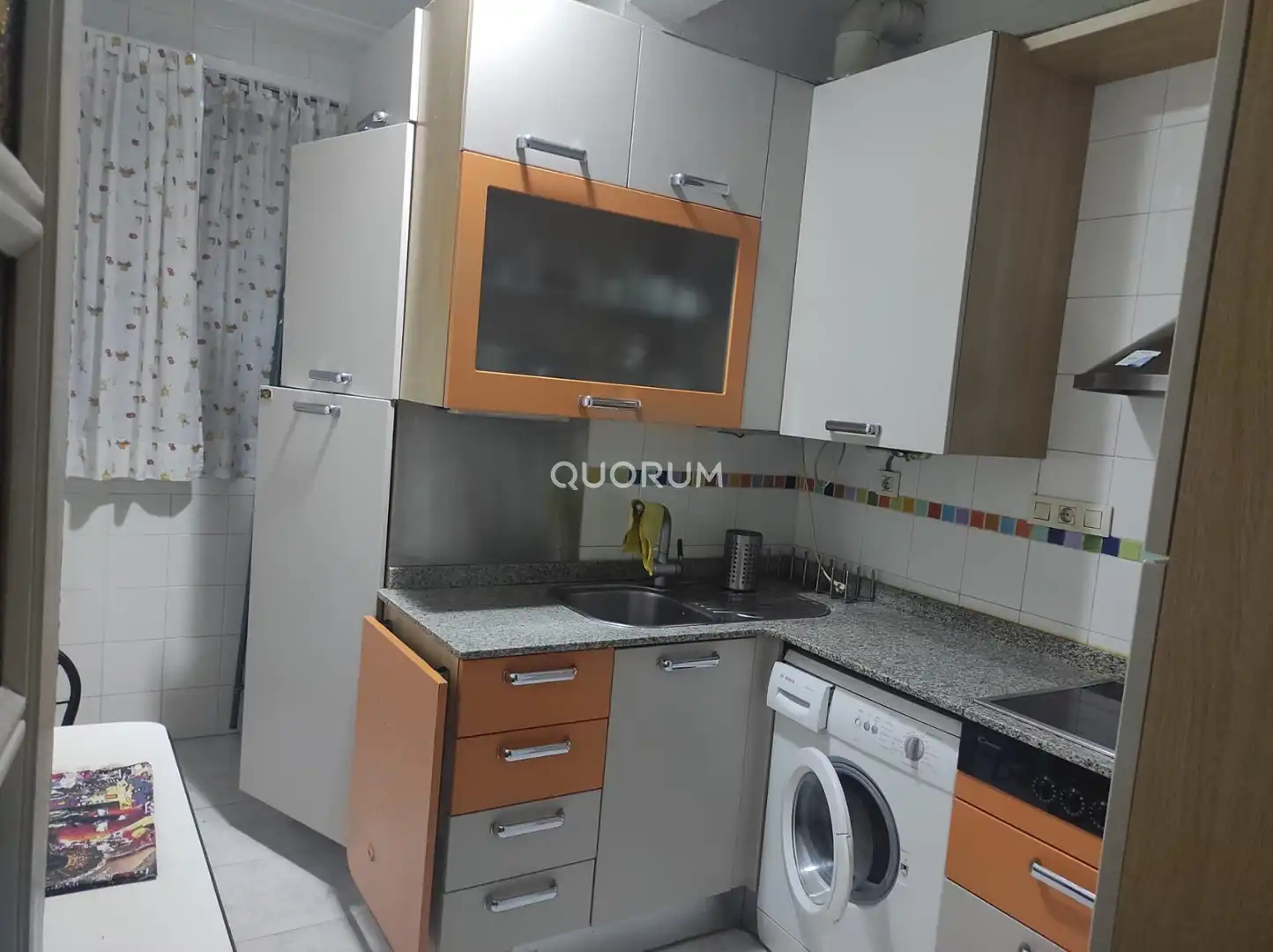 Küche von Wohnung zur Miete in Bilbao  mit Heizung und Möbliert