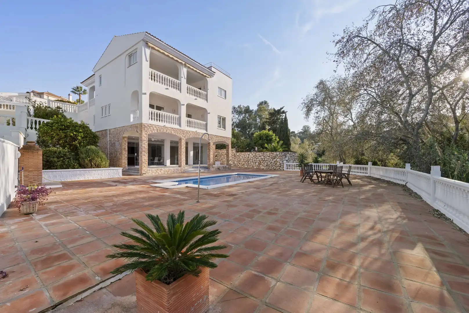 Garden of Houses for sale in Mijas  with Air Conditioner, Private garden and Terrace