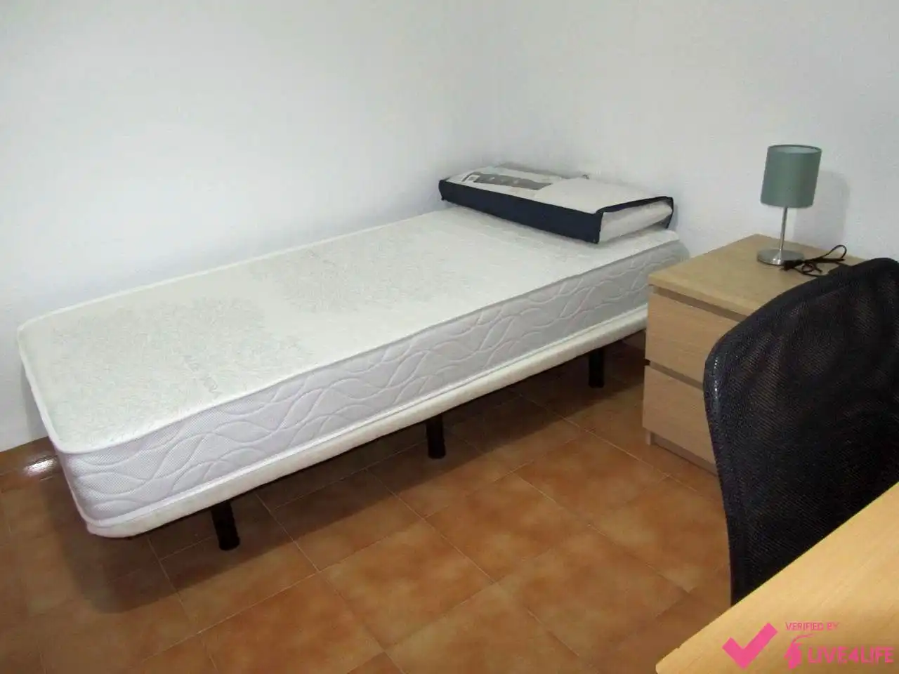 Bedroom of Flat for rent in Valencia  with Terrace and Furnished