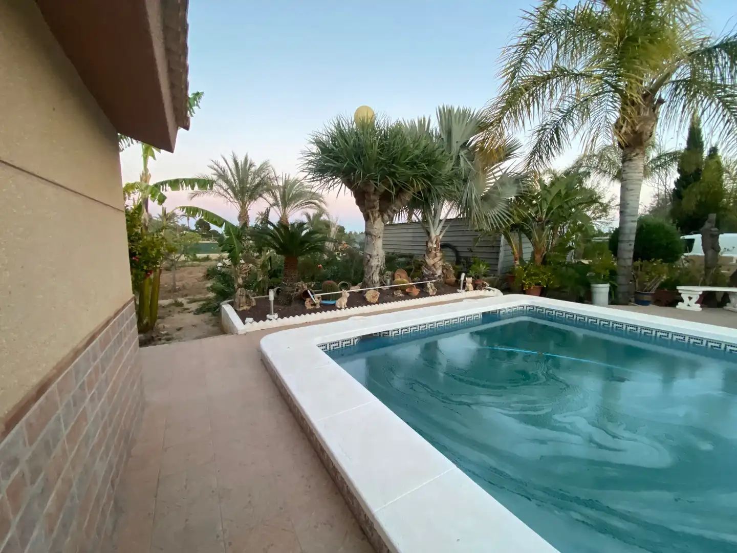 Piscina de Finca rústica en venda en Elche / Elx amb Jardí privat, Terrassa i Piscina