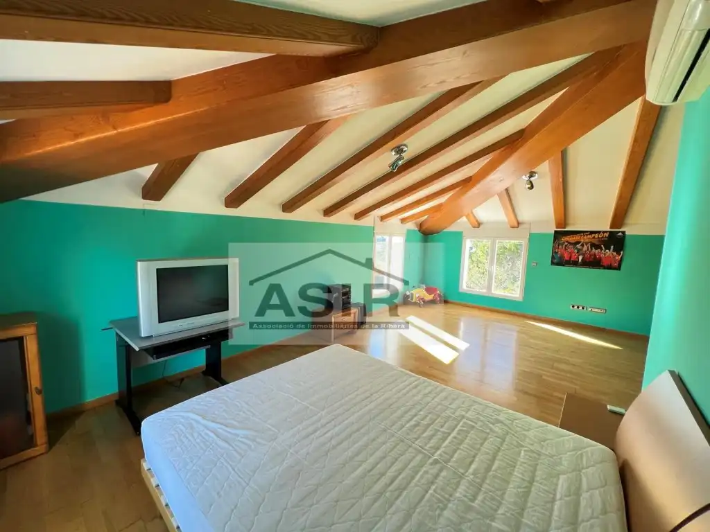 Sala de estar de Casa o chalet en venta en Alzira con Aire acondicionado, Terraza y Piscina