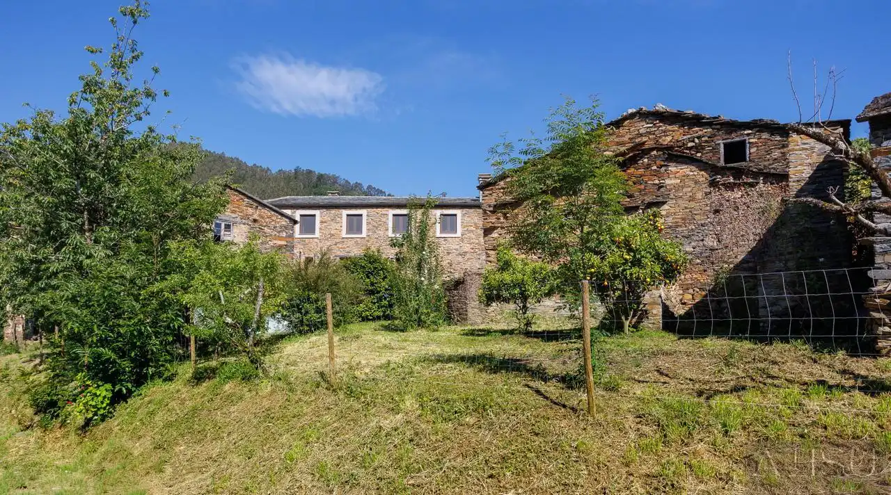 Vista exterior de Finca rústica en venda en A Pontenova  