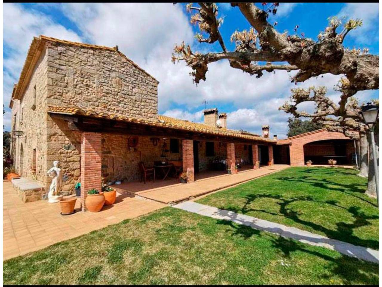 Garden of Country homes for sale in Llagostera  with Heating, Private garden and Terrace