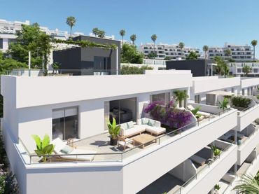 Apartamento con piscina en venta en Estepona Pueblo