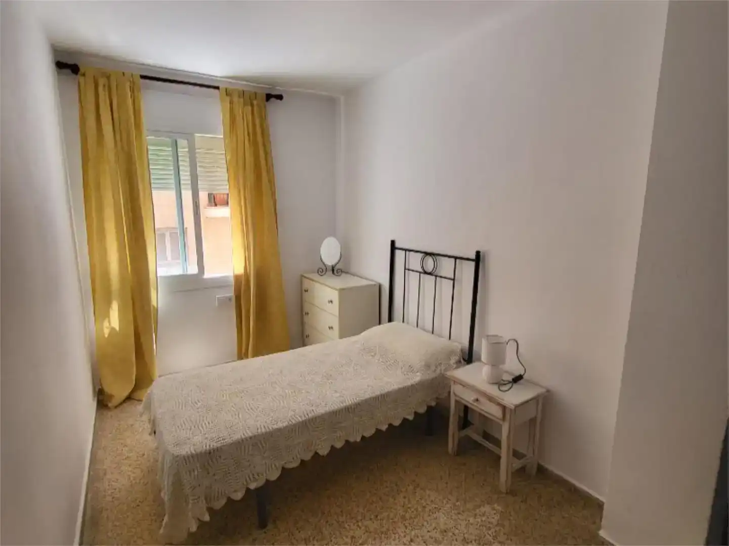 Schlafzimmer von Wohnung zur Miete in  Palma de Mallorca mit Balkon