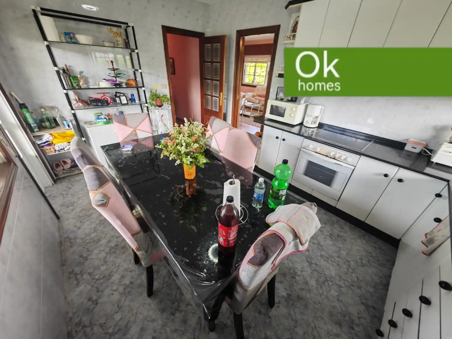 Dining room of Houses for sale in Coirós  with Heating, Private garden and Terrace