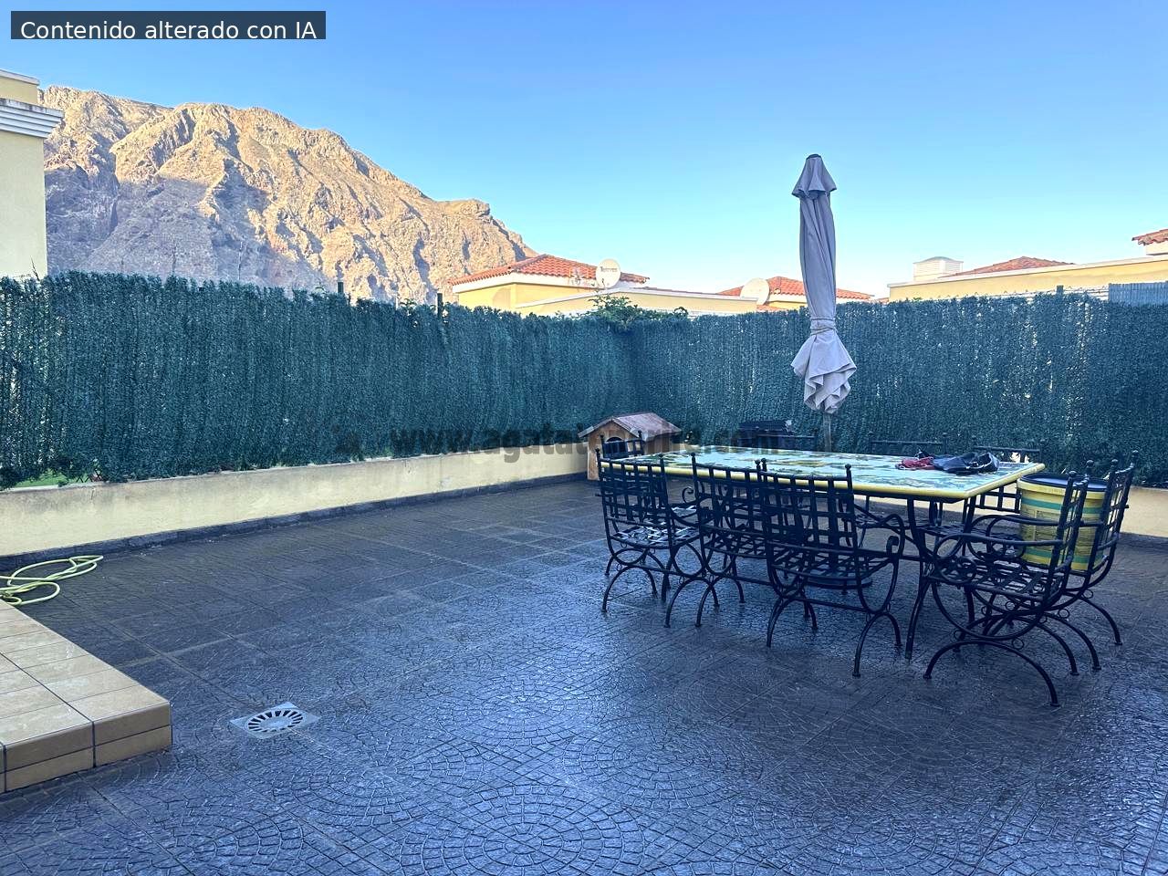 Terrassa de Casa o xalet en venda en Buenavista del Norte amb Terrassa