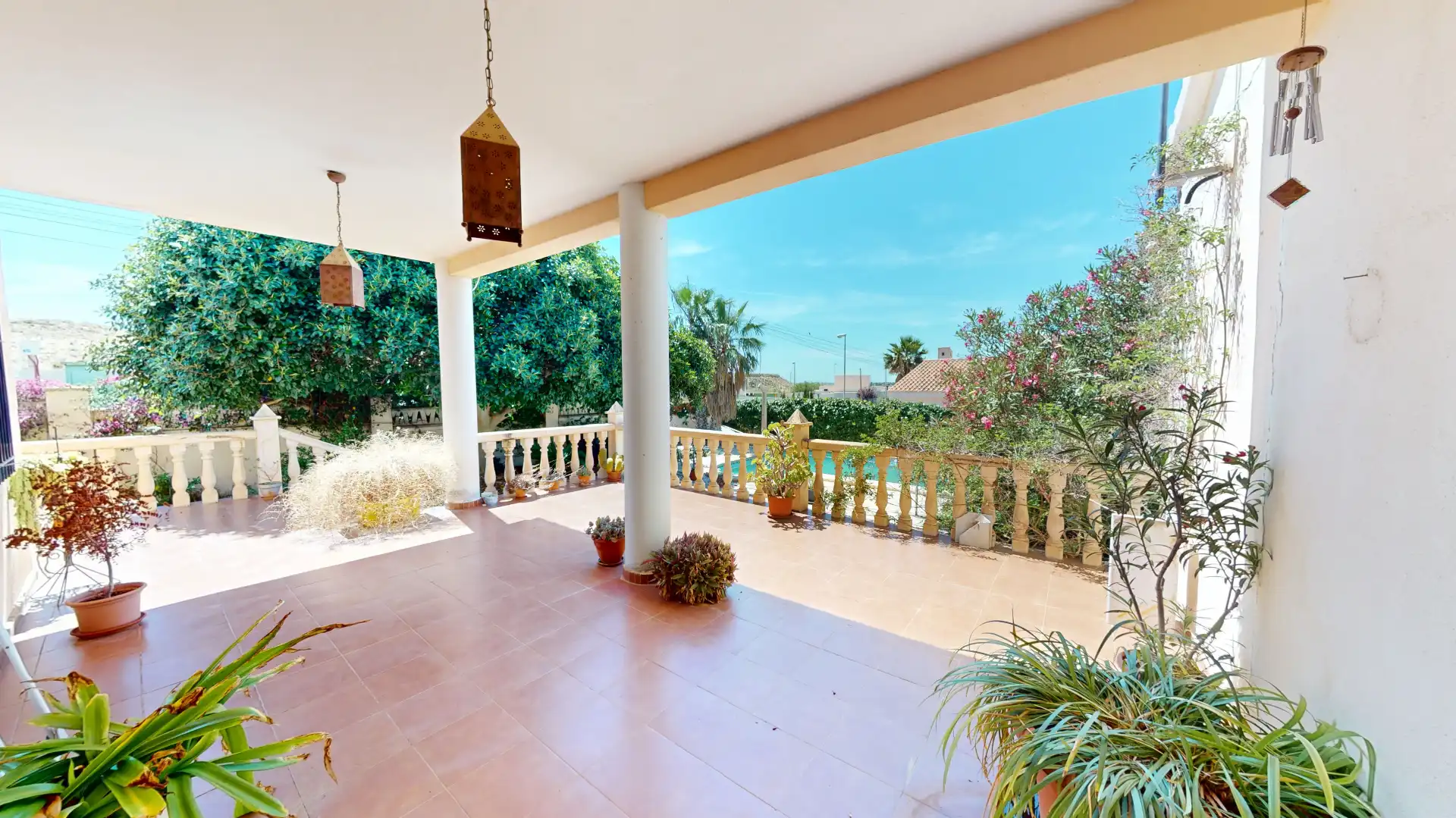 Terrassa de Casa o xalet en venda en Mutxamel amb Jardí privat, Terrassa i Traster