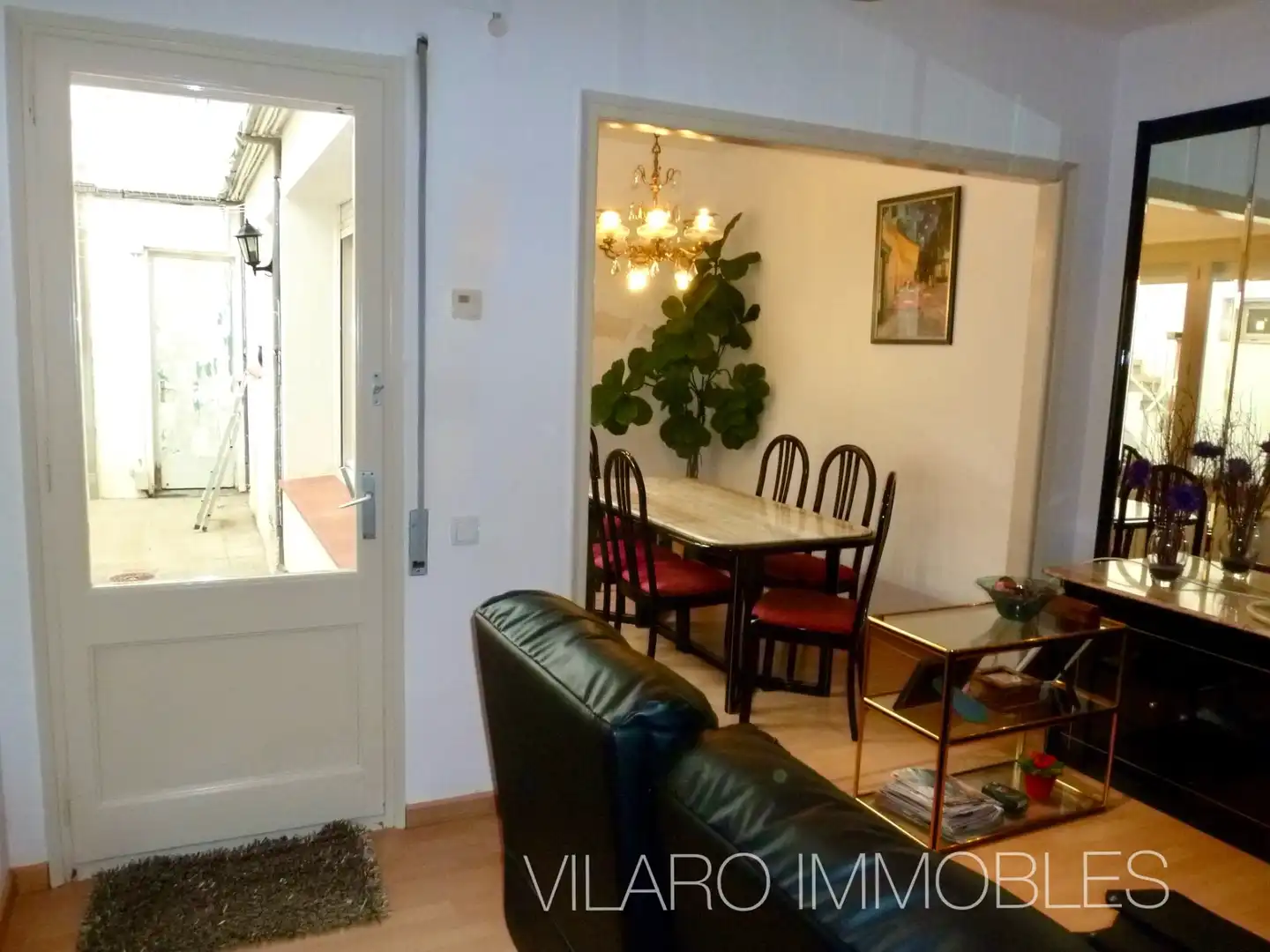 Wohnzimmer von Wohnung zum Verkauf in Terrassa mit Heizung, Ofen und Alarm